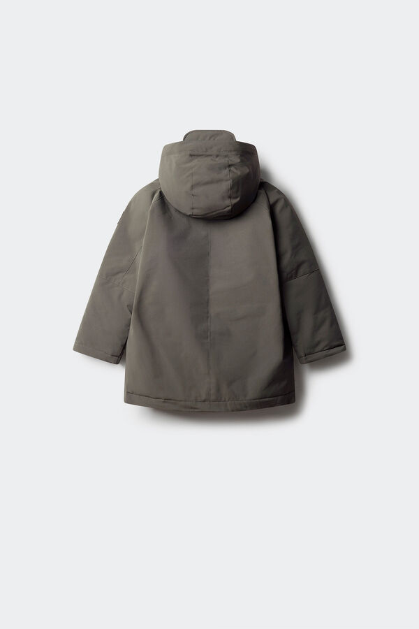 Springfield Kids Parka marrom para criança estampado