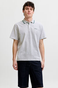 Jack & Jones Polo em piqu&eacute; com logo
