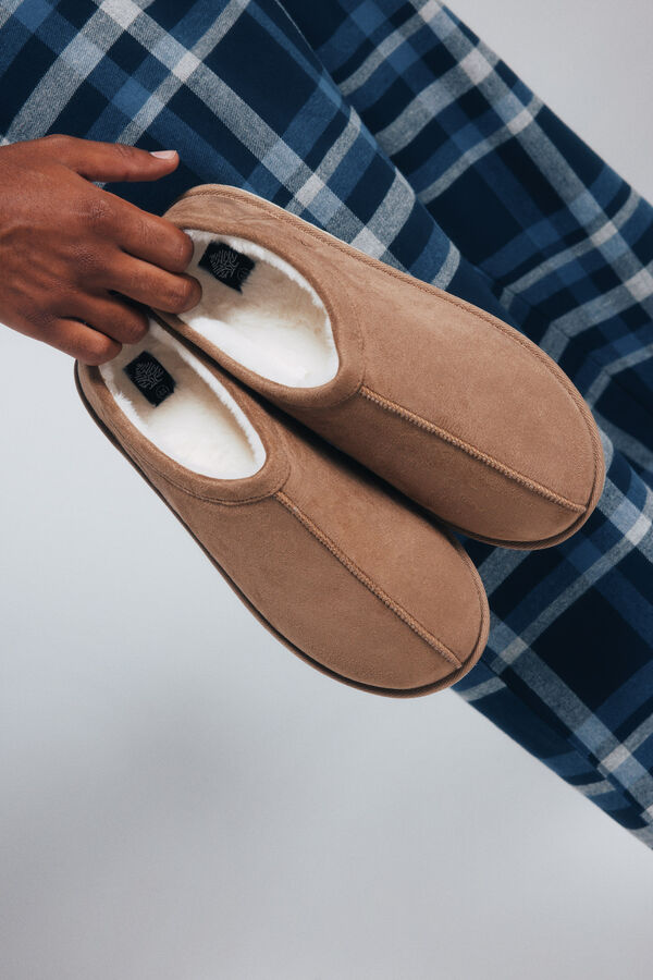 Springfield Chinelo de tamanco cru