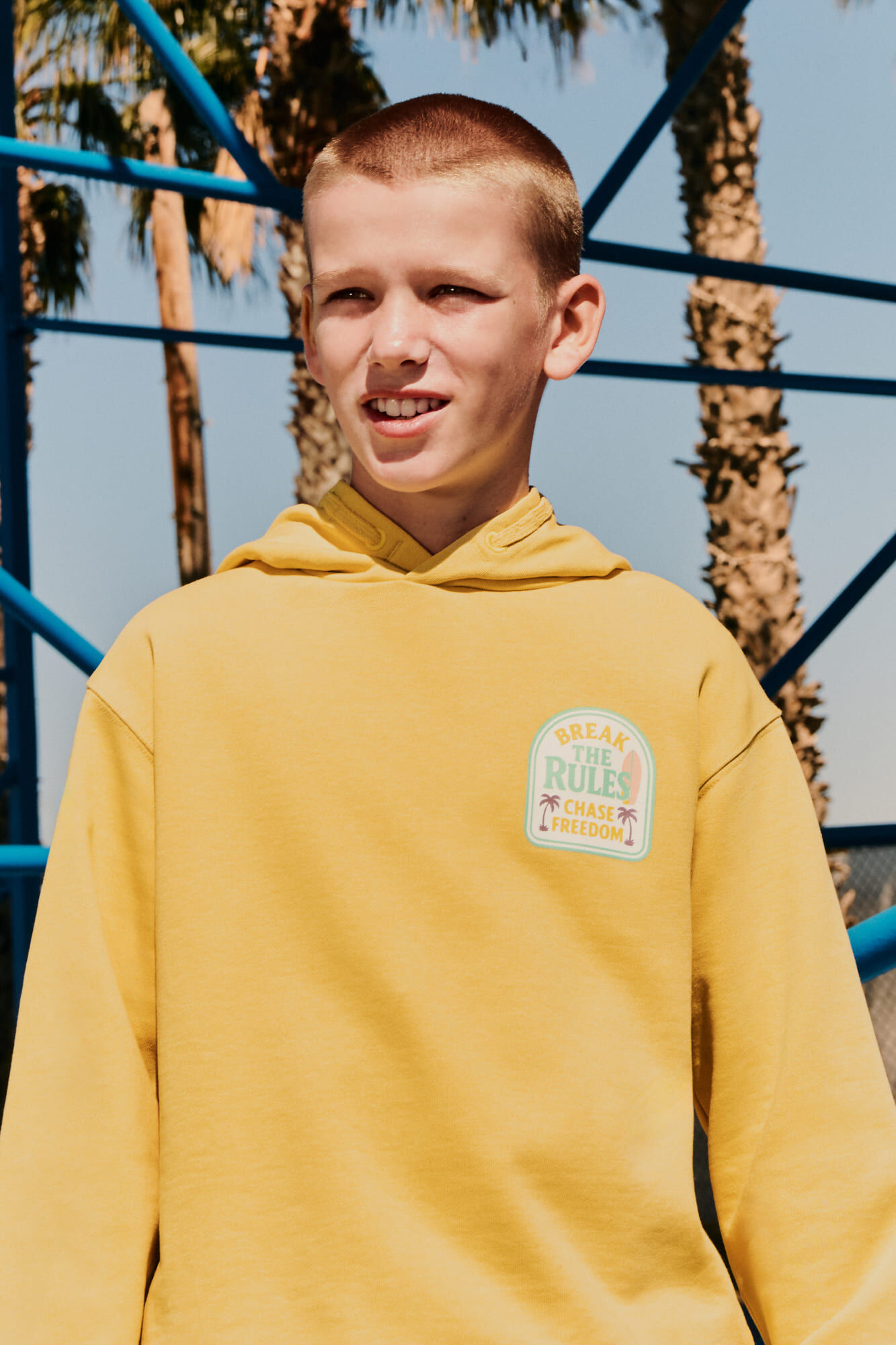 Springfield Kids Sweatshirt break the rules para menino