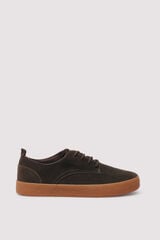 Springfield sapato de couro casual verde
