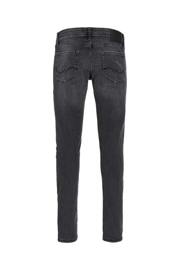 Jack & Jones Jeans slim cinco bolsos preto