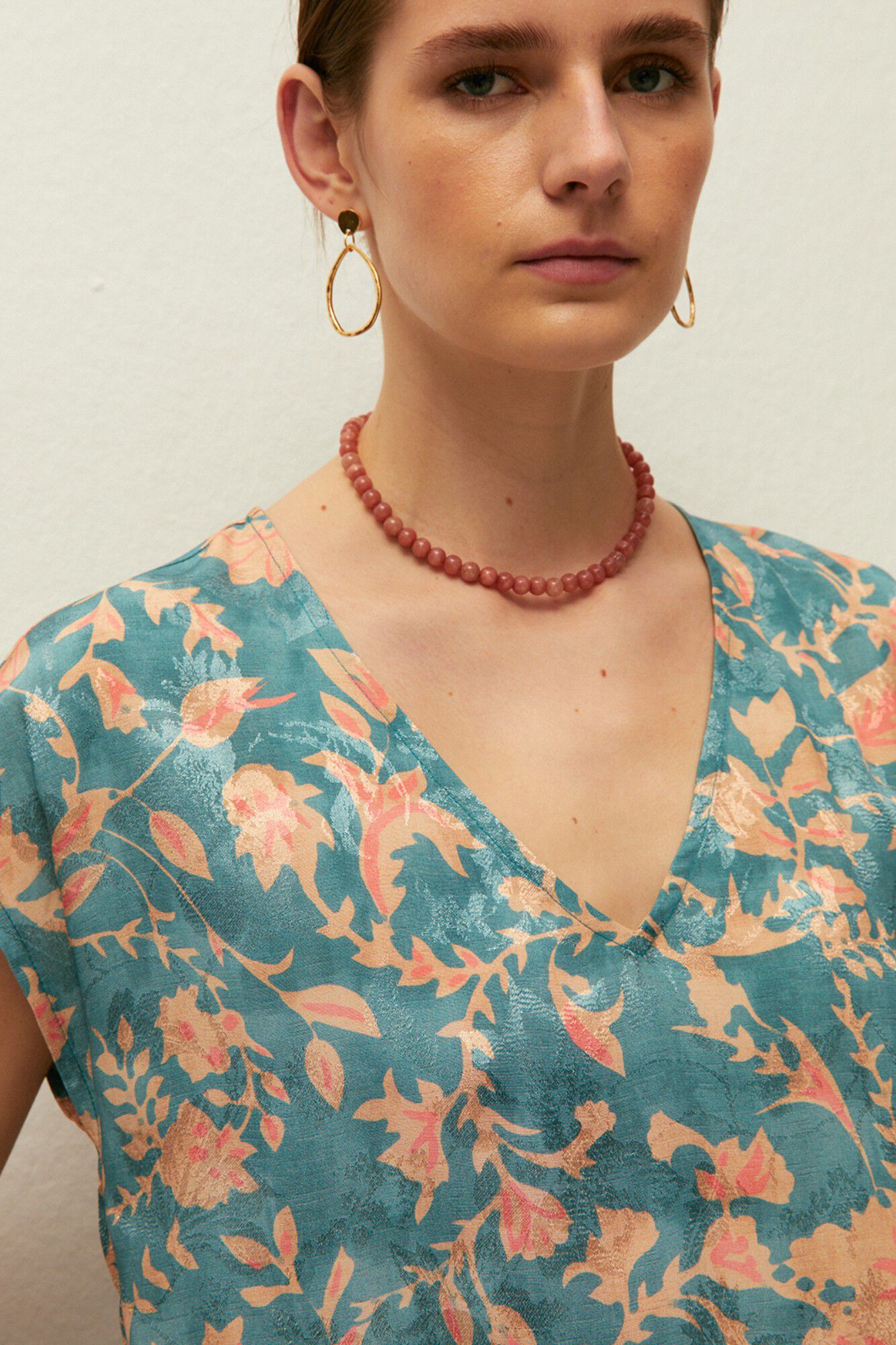 Systemaction Camisa manga corta estampada