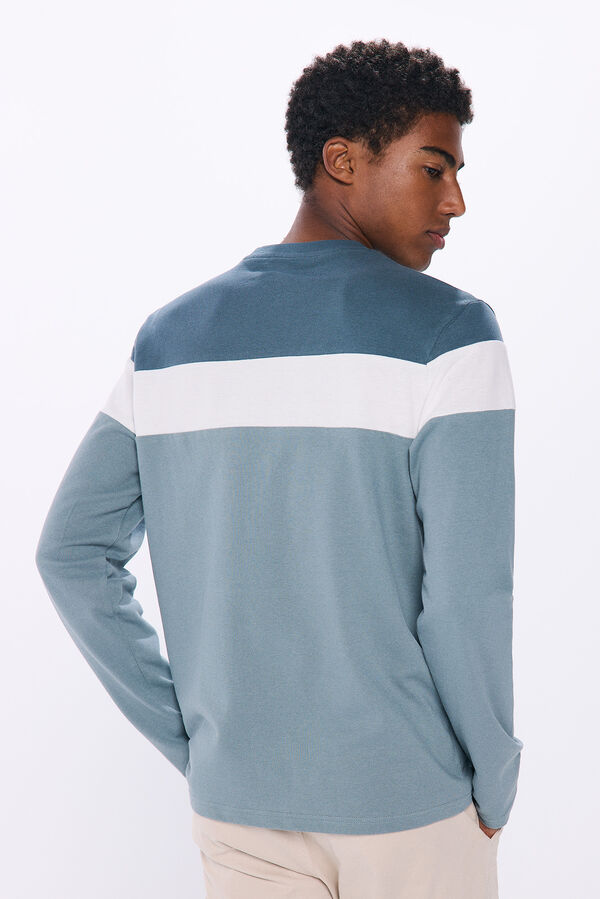 Springfield Cut long sleeve t-shirt acqua