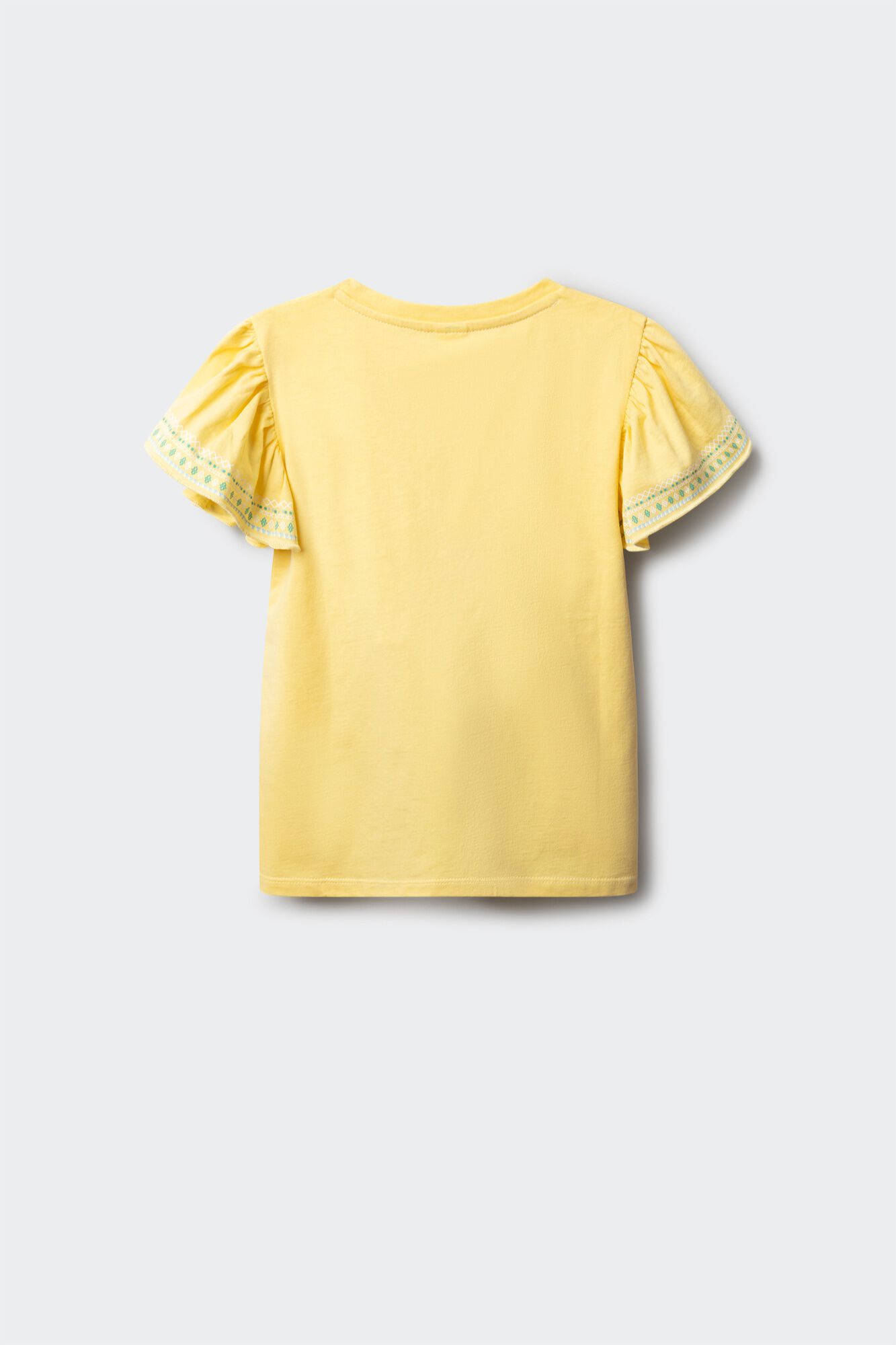 Springfield Kids T-shirt de manga curta b&aacute;sica com folho estampado para menina