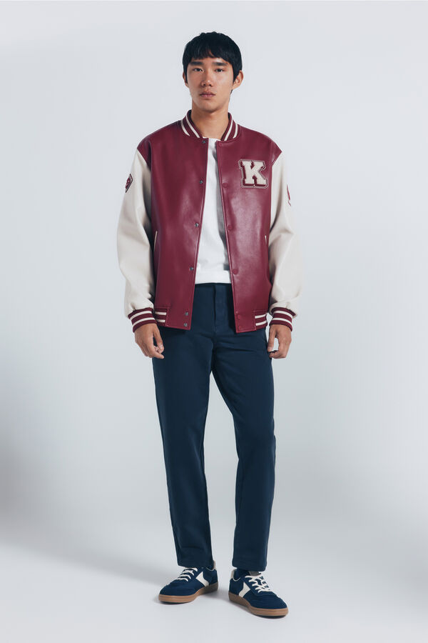Springfield Bomber Varsity vermelho
