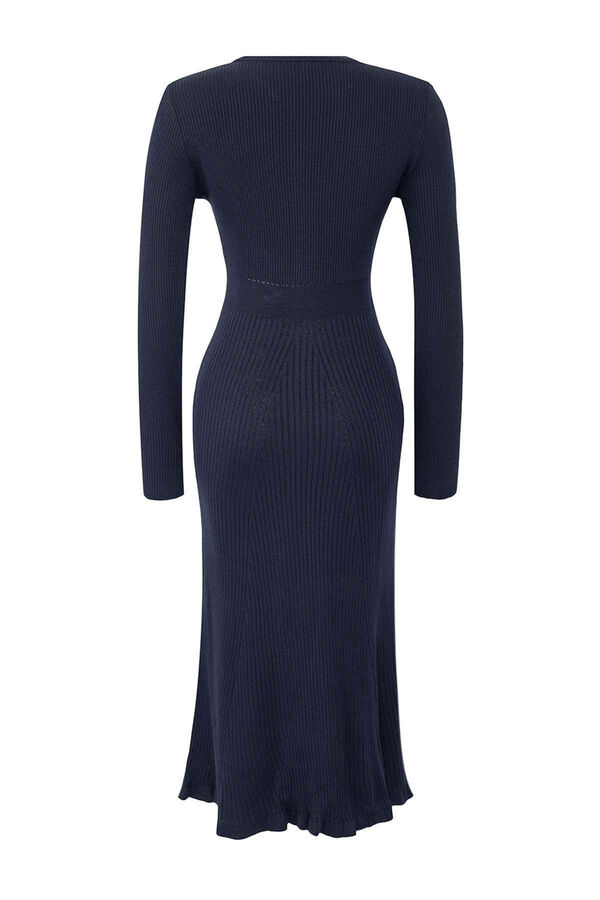 Trendyol Vestido midi azul