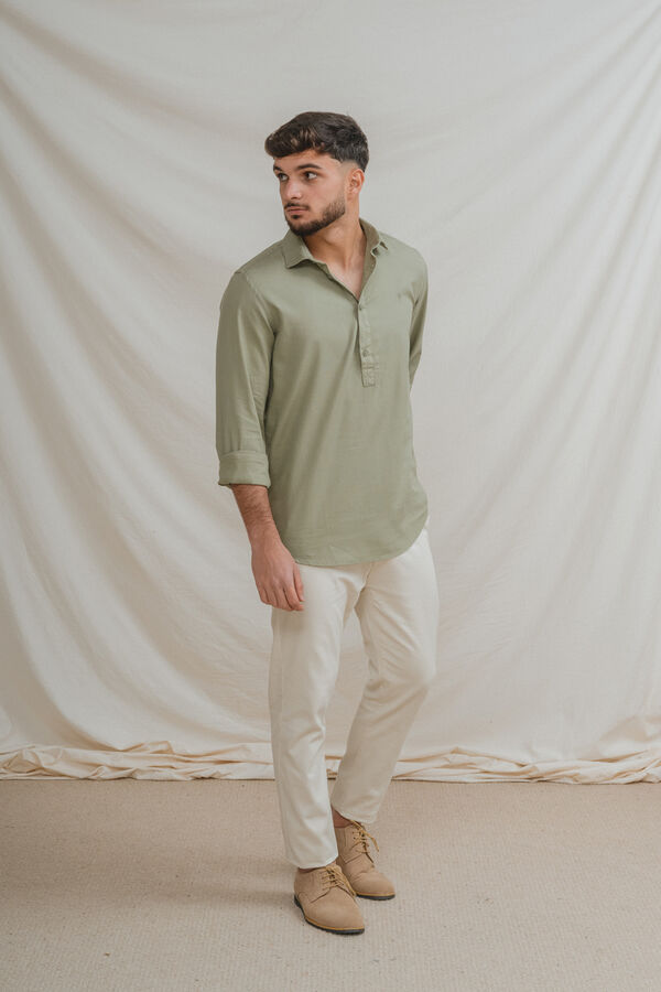 Celopman Camisa polo verde