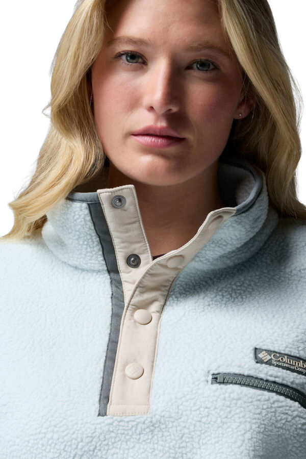 Columbia Forro polar sherpa curto azul