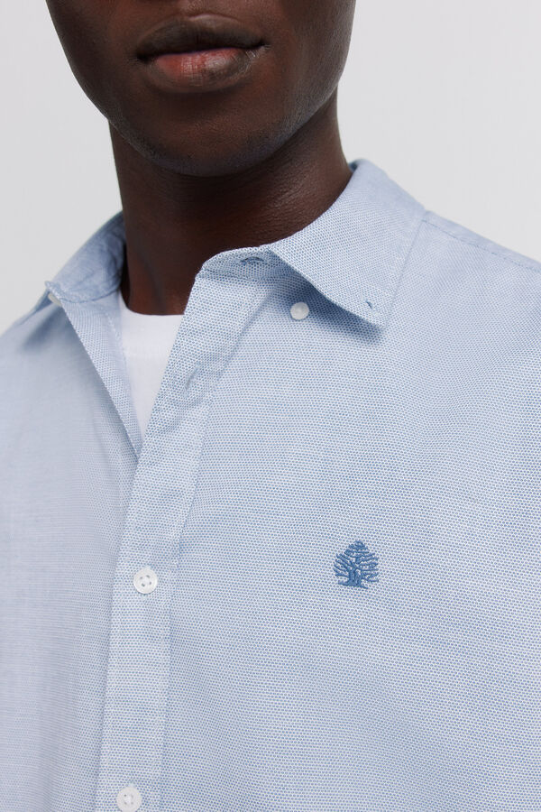 Springfield Structured shirt blue