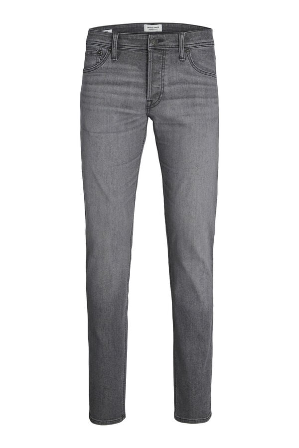 Jack & Jones PLUS Cal&ccedil;a jeans plus size cinzento