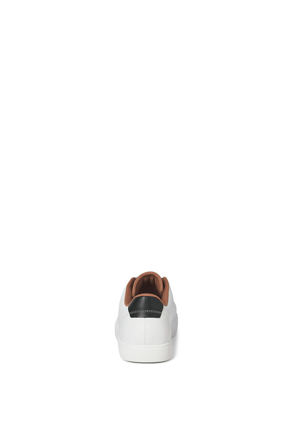 Jack & Jones Sneakers casuais com sola de borracha branco