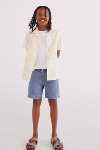 Springfield Kids Bermudas de cambraia para meninos