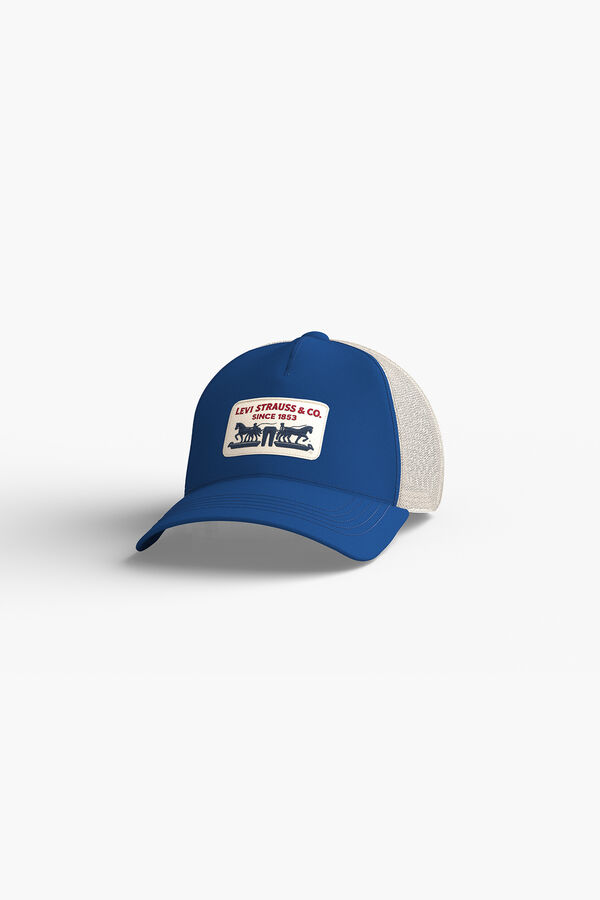 Levi's Bon&eacute; de beisebol com logo azul