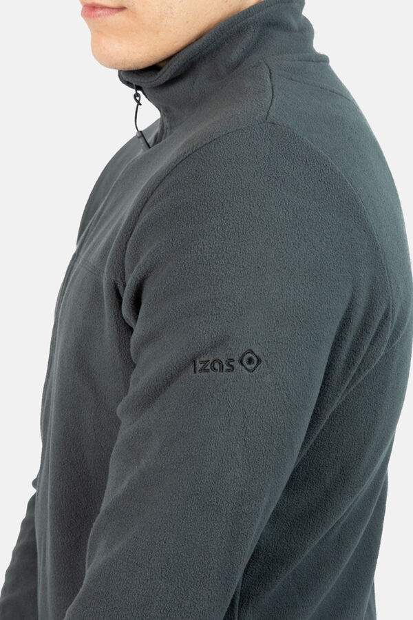 Izas Chaqueta de forro polar ligera gris