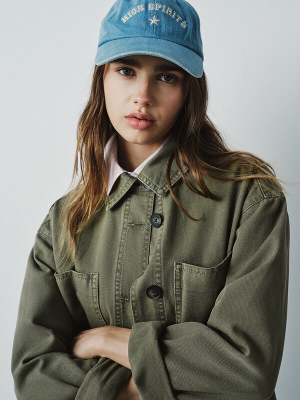 High Spirits Casaco Darling verde