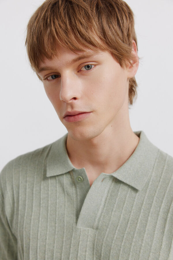 Springfield Polo b&aacute;sico com estrutura verde