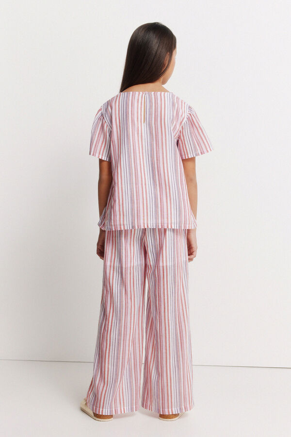 Springfield Kids Conjunto de cal&ccedil;as para menina em lurex rosa