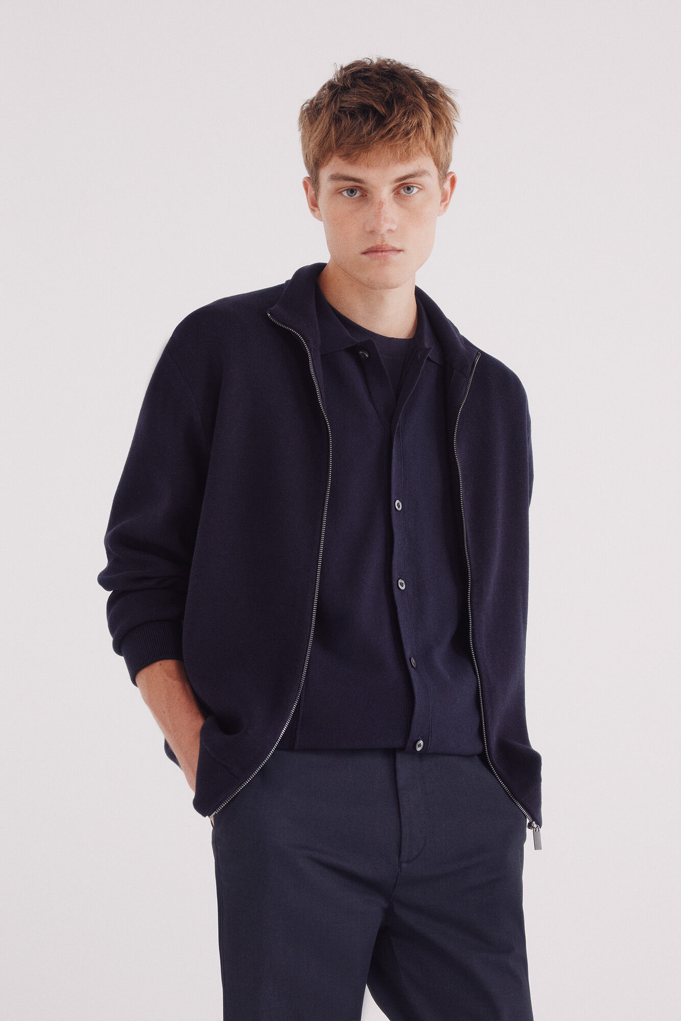 Springfield C&aacute;rdigan milano cremallera