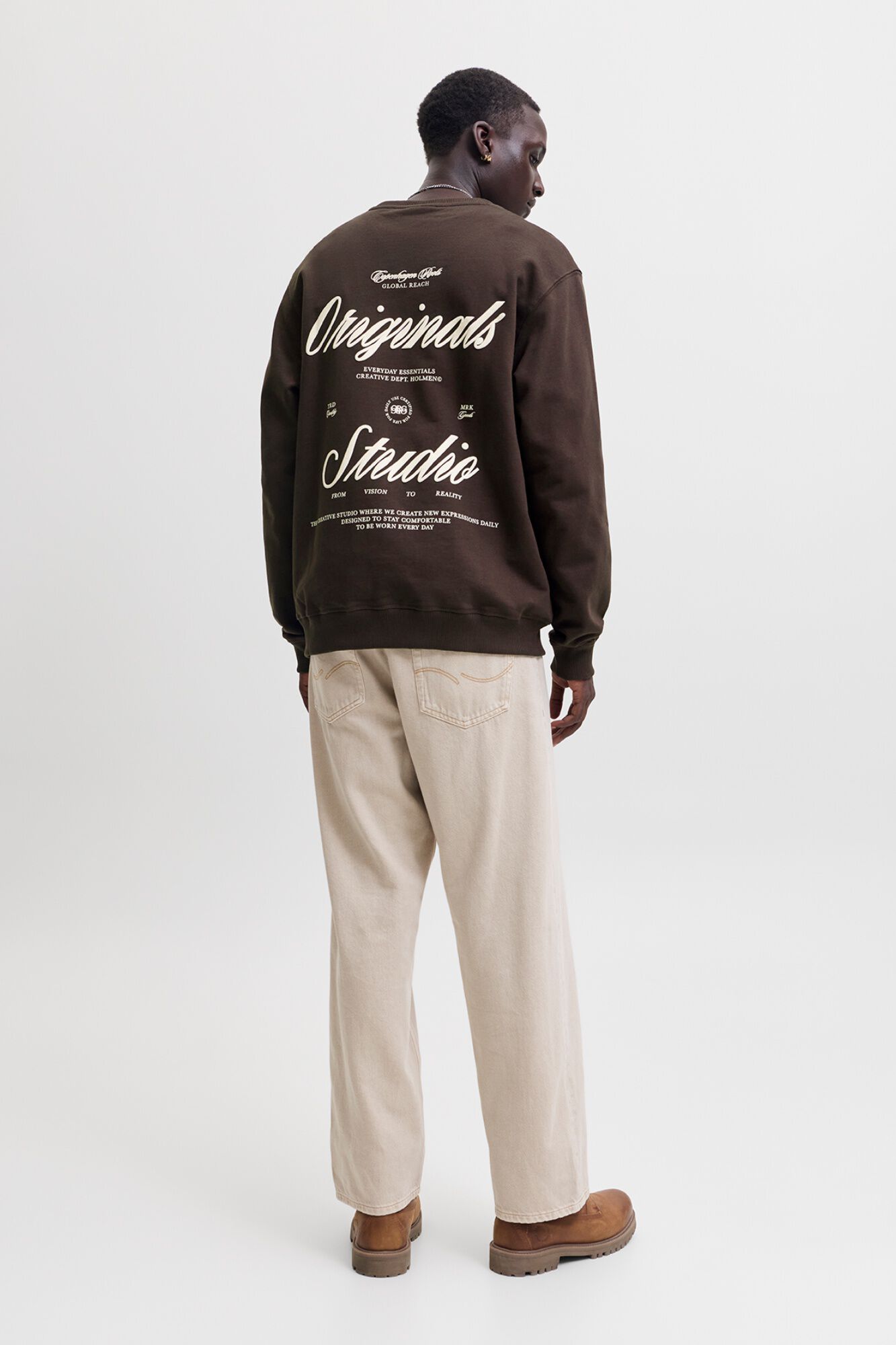 Jack & Jones Sudadera cuello redondo