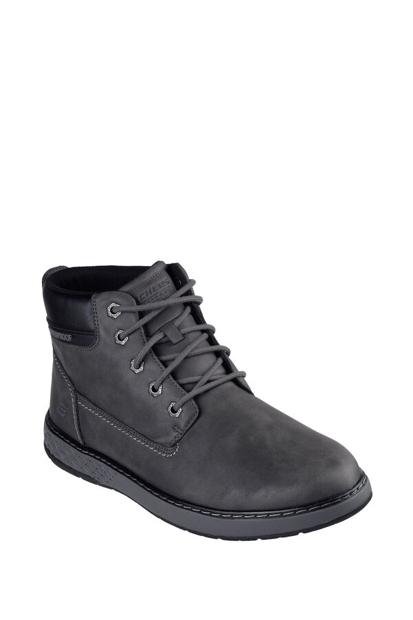 Skechers Botas Garlan Impermeáveis ​​Relaxed Fit - Deno cinzento