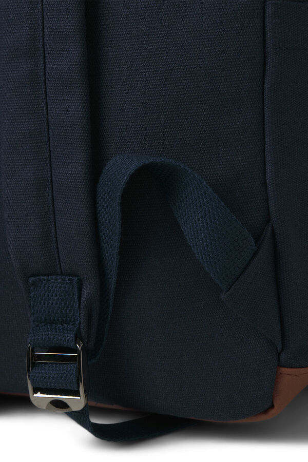 Jack & Jones Mochila b&aacute;sica de lona azul