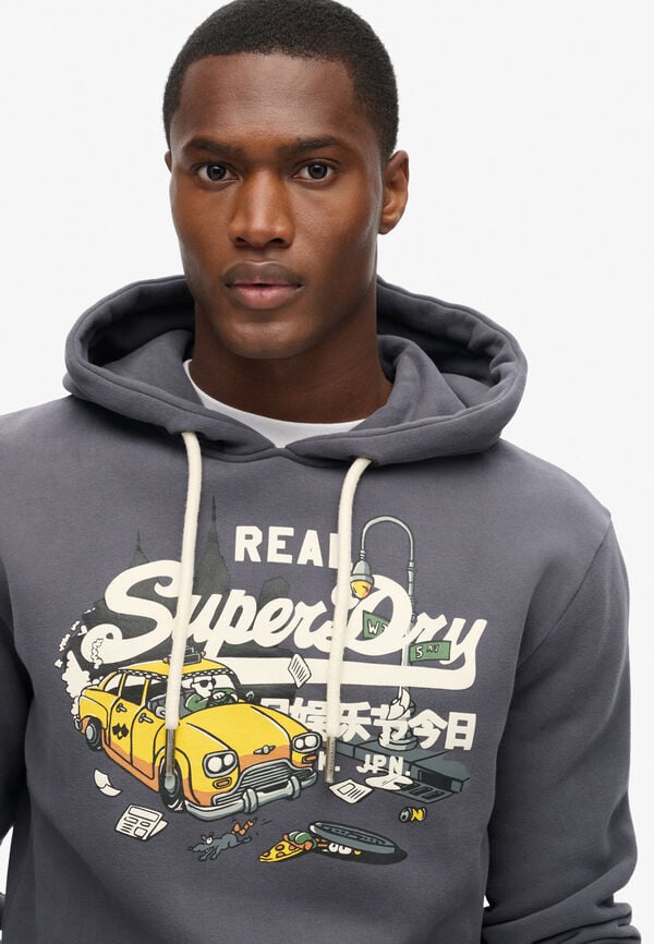 Springfield  Sweatshirt capuz cinza