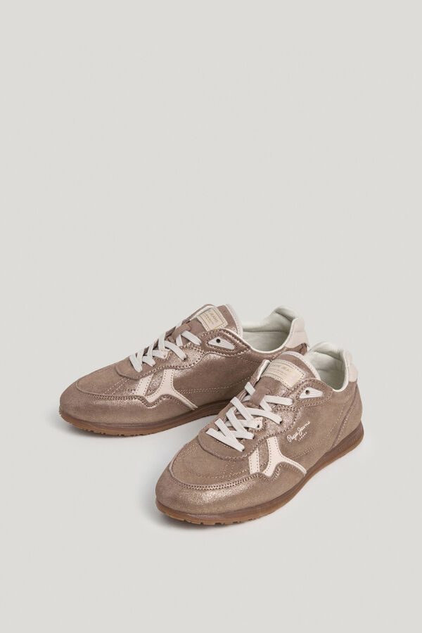 Pepe Jeans Sapatilhas estilo retro com logo estampado