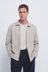 Springfield Malha de casaco cru