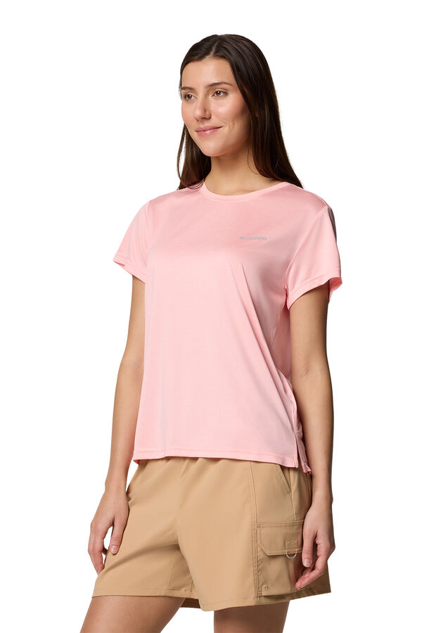 Columbia Camiseta técnica feminina BlueVista Hill™ da Columbia rosa