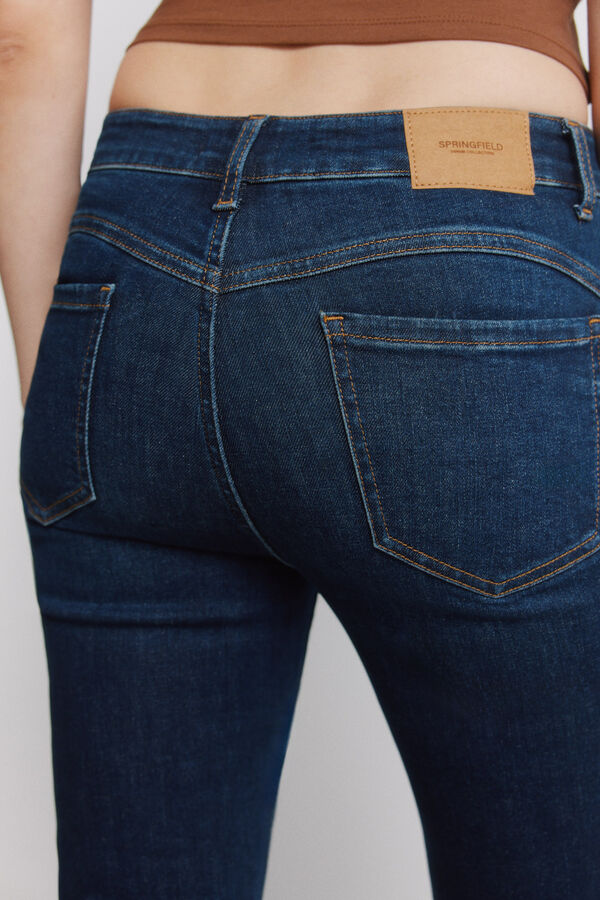 Springfield Cal&ccedil;as jeans push-up azul