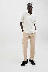 Jack & Jones Calças estilo chino cinzento