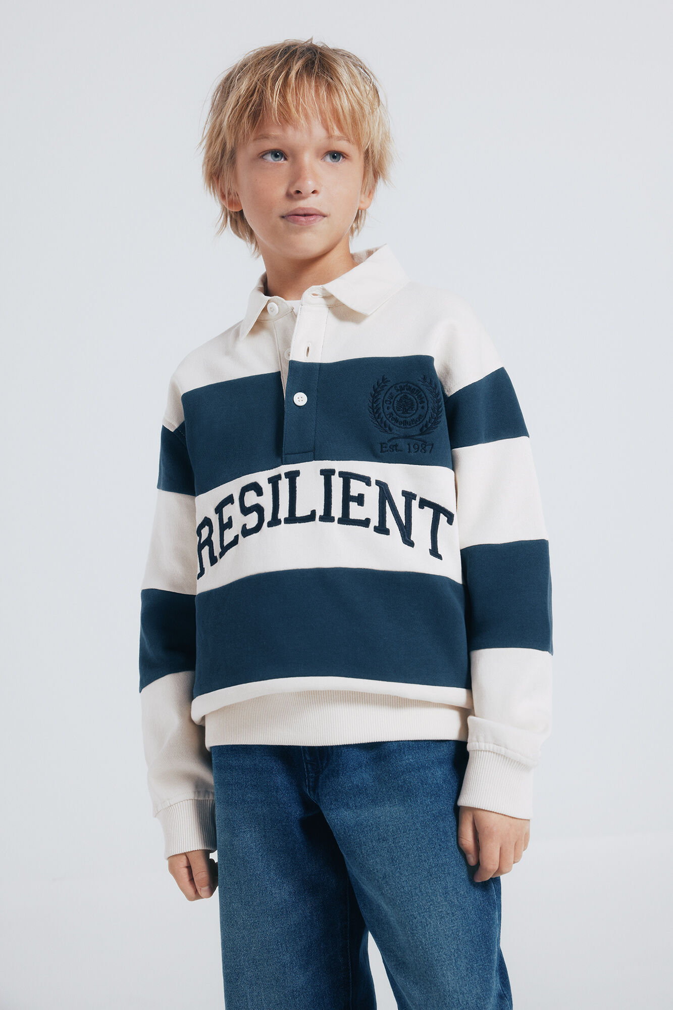 Springfield Kids Sweatshirt riscas para meninos