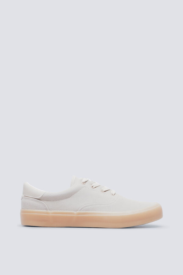 Springfield Zapatilla básica casual blanco