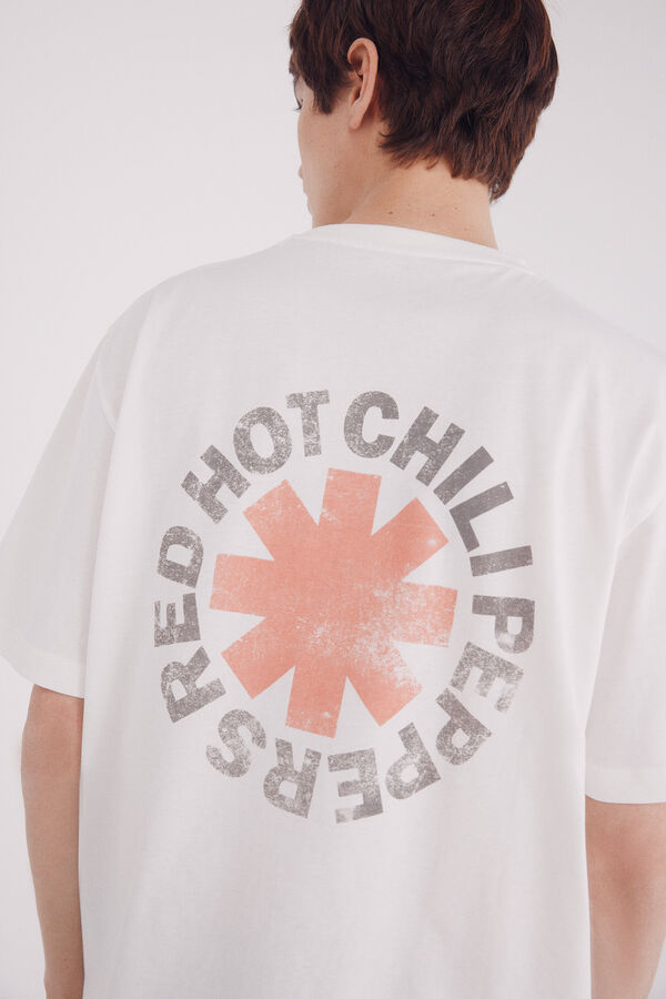 Springfield Red Hot Chili Peppers T-shirt beige