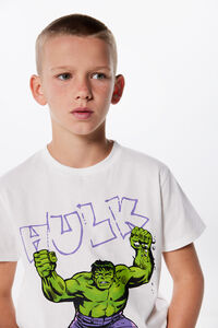 Springfield Camiseta Hulk niño marfil