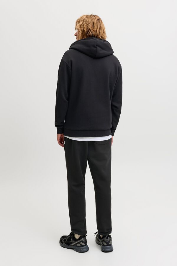 Jack & Jones Fato de treino regular com capuz preto