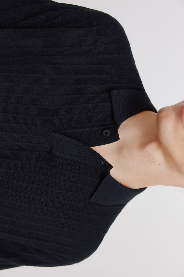 Springfield Polo b&aacute;sico com estrutura azul