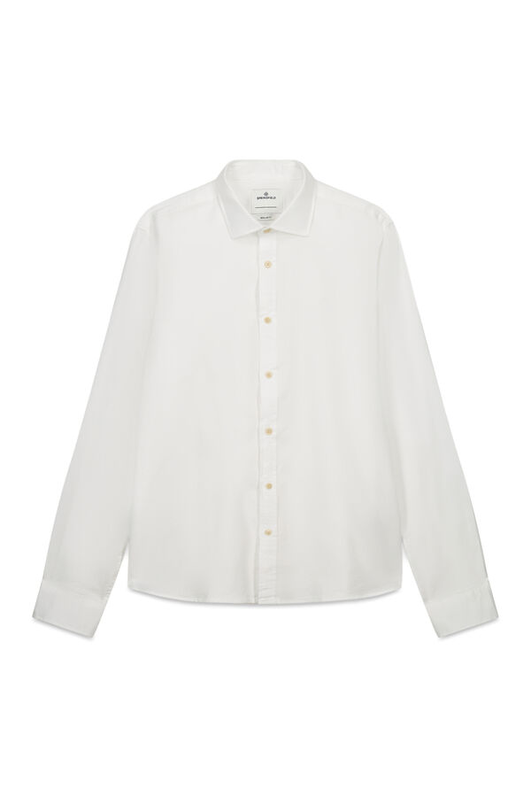 Springfield Camisa estruturada branco