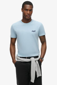 Superdry T-shirt de algodão orgânico com logótipo Essential