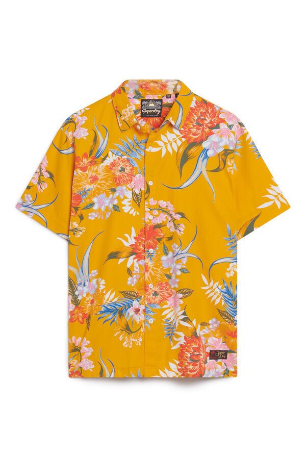 Springfield Hawaiian shirt yellow