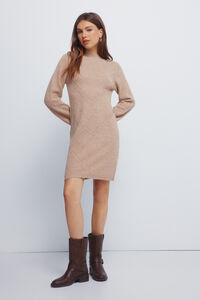 Springfield Vestido curto de malha malha