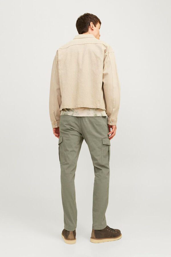 Jack & Jones Slim fit cargo pants nude