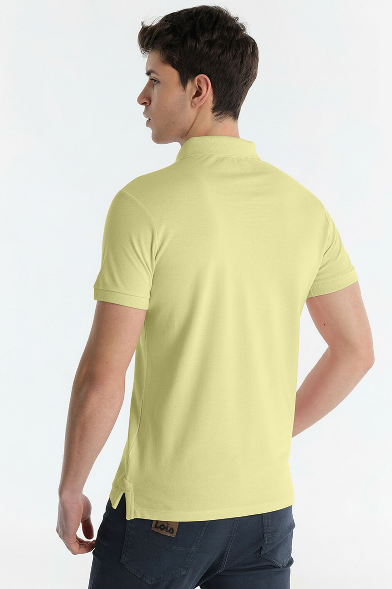 Lois Polo de manga curta com logo bordado