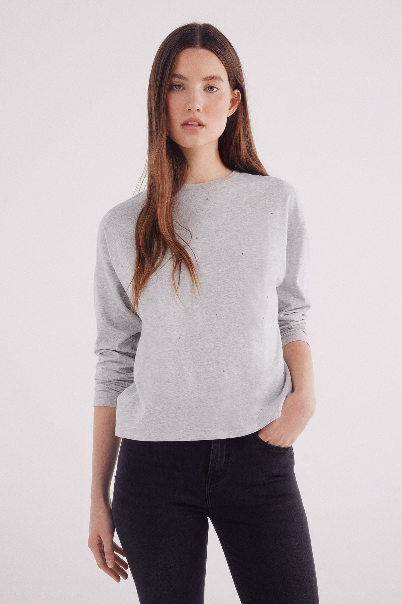 Springfield Camiseta tachas