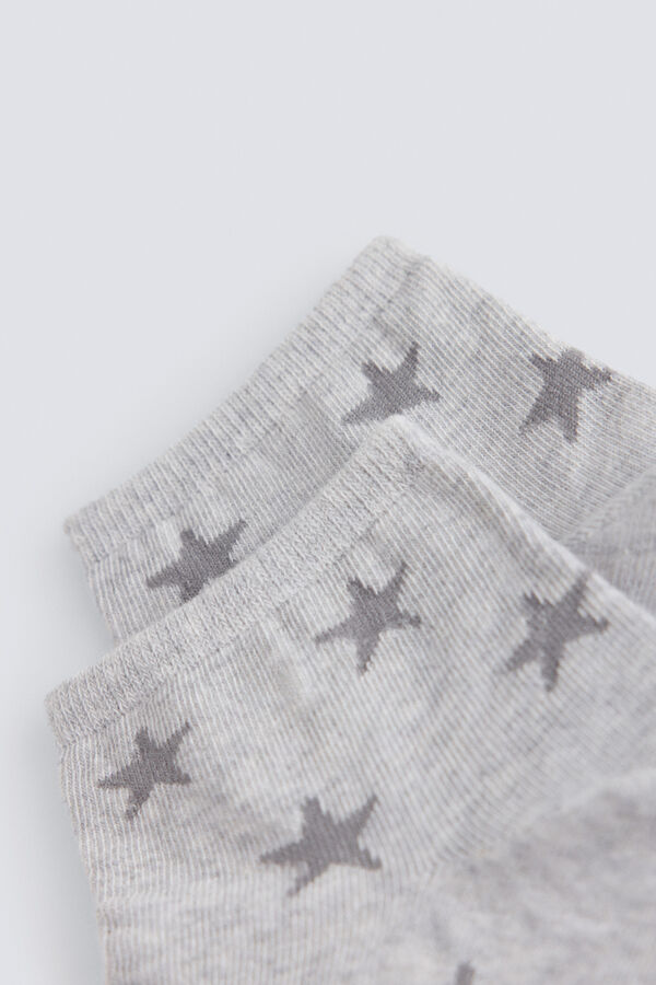 Springfield Meias curtas estrelas cinzento