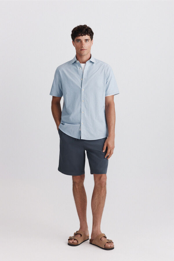 Springfield Bermuda comfort fit azul
