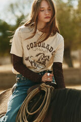 High Spirits T-shirt Stetson cru