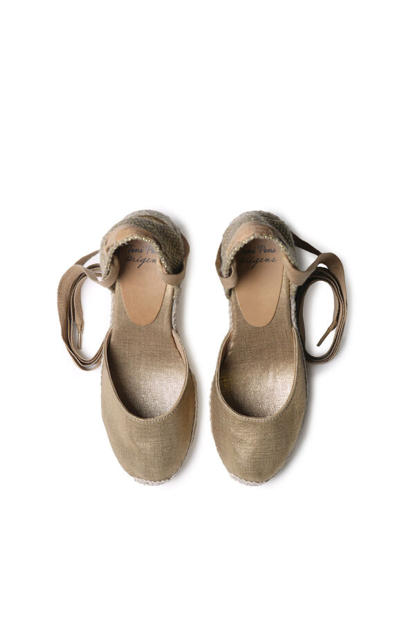 Toni Pons Alpercata com cunha e fitas estampado