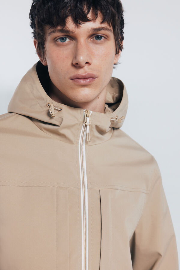 Springfield Parka técnica castanho